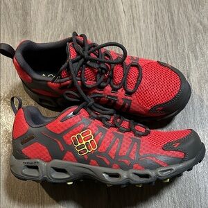 Columbia Red and brown Athletic Shoes
